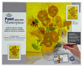 SET BASTIDOR PREPINTADO OBRAS MAESTRAS JARRON CON GIRASOLES | 1 UNIDADES | (MICHEL PAPELES ESPECIALES)